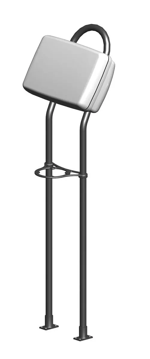 Navpod Ag118 Angleguard 9.5In Wide 1.25In Tube Single Bend 1