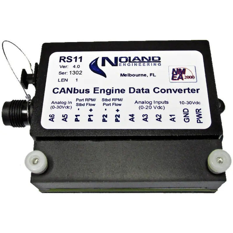 Noland Rs11 Analog Engine To Nmea 2000 Data Converter 1