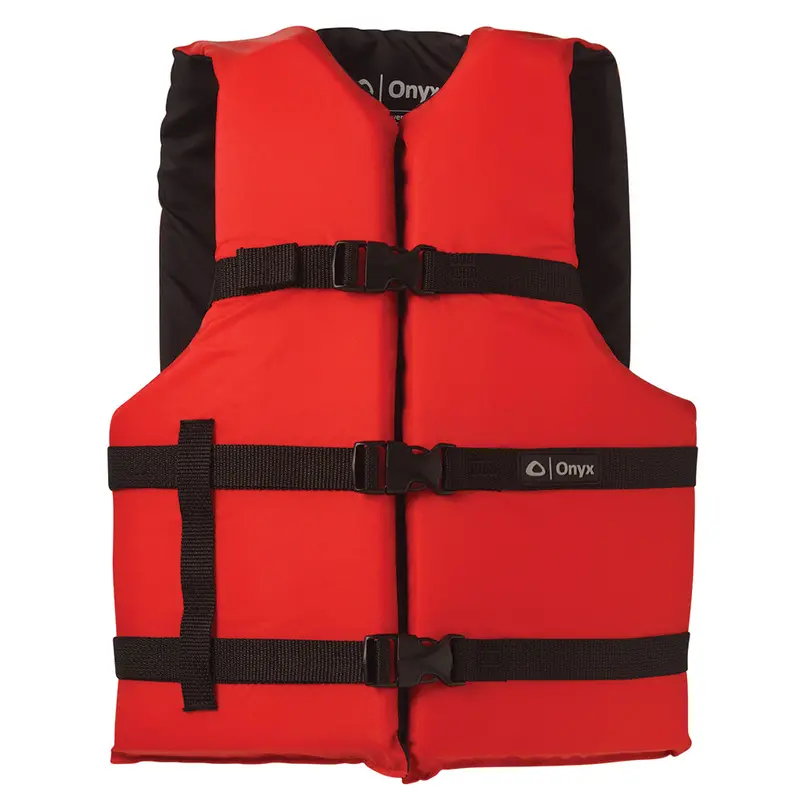 Onyx Nylon General Purpose Life Jacket - Adult Oversize - Red [103000-100-005-12] 1
