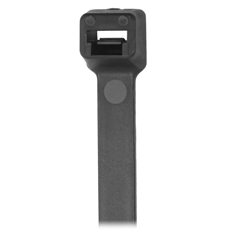 Pacer 4" Cable Tie - Black - 18Lb Tensile Strength - 1" Bundle Diameter - 100 Piece Bag [Ct1m-100Bk] 1