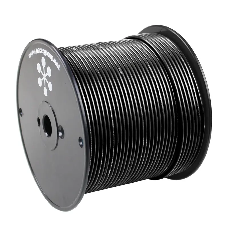 Pacer Black 14 Awg Primary Wire - 500  [Wul14bk-500] 1