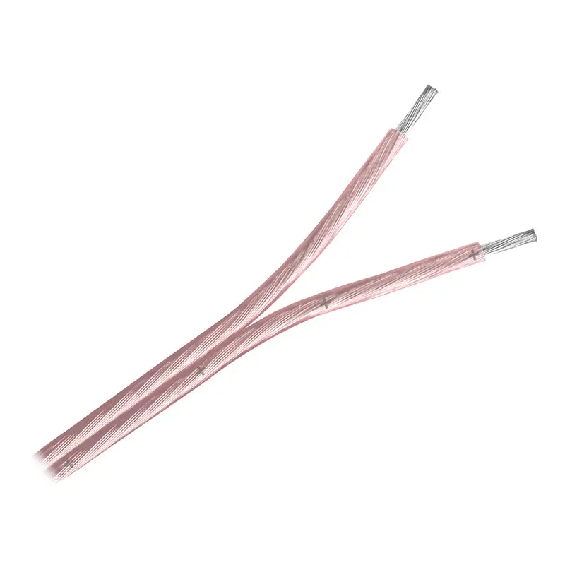 Pacer Clear 18/2 Awg Two Conductor Speaker Wire - 100' [W18-2Aclr-100] 1