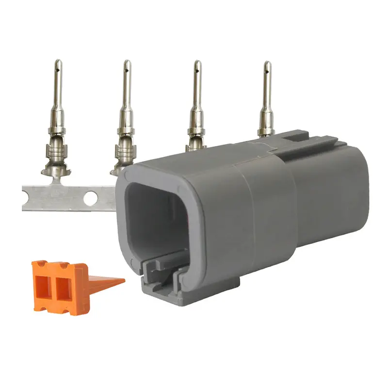 Pacer Dtp Deutsch Receptacle Repair Kit - 14-12 Awg (4 Position) [Tdtp04f-4Rp] 1
