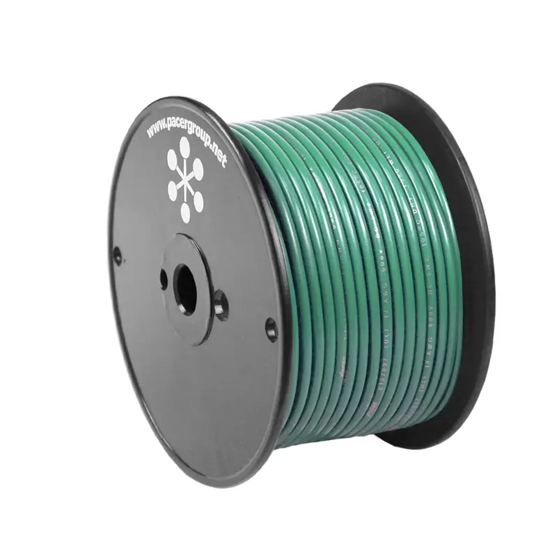 Pacer Green 18 Awg Primary Wire - 100 [Wul18gn-100] 1