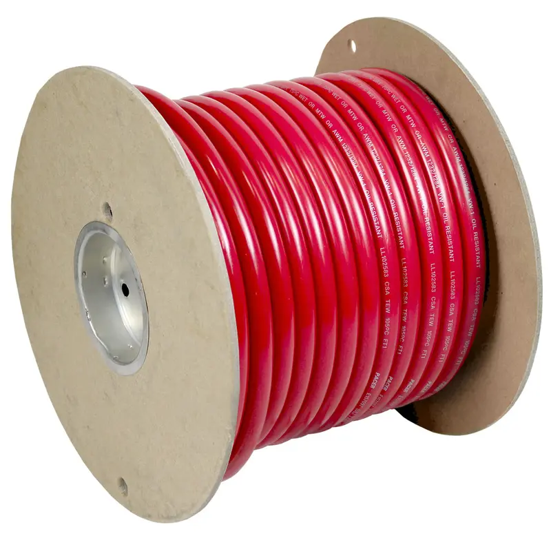 Pacer Red 4 Awg Battery Cable - 100  [Wul4rd-100] 1