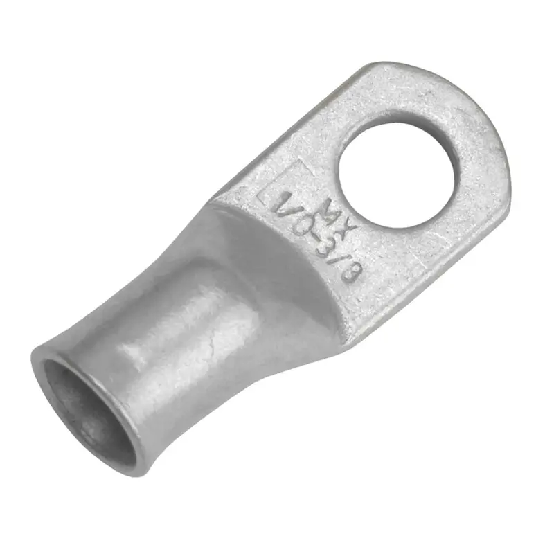 Pacer Tinned Lug 1/0 Awg - 3/8" Stud Size - 10 Pack [Tae1/0-38R-10] 1