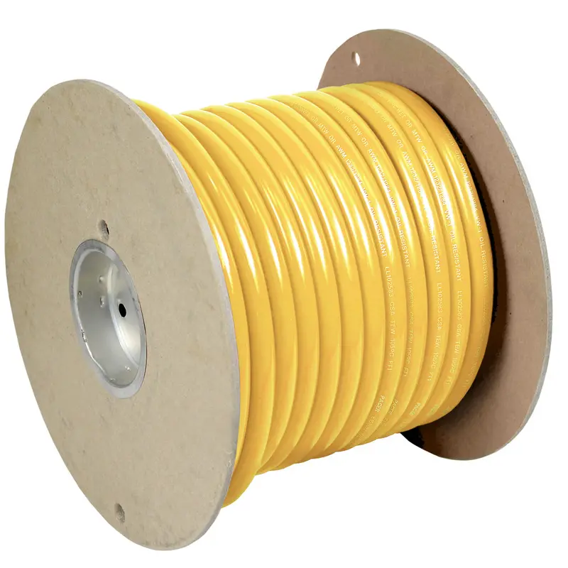 Pacer Yellow 4/0 Awg Battery Cable - 100  [Wul4/0Yl-100] 1