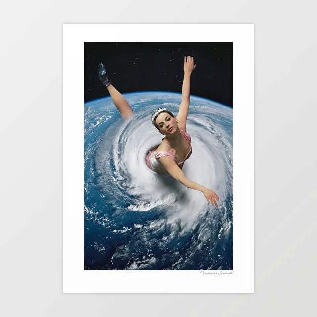 'Pandemonium Pirouette' Art Print By Vertigo Artography 1