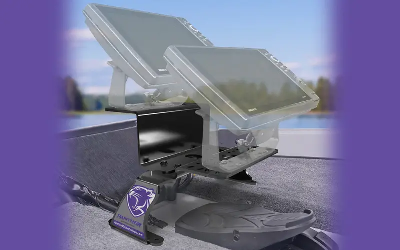 Panther Dual Electronics Deck Mount Bracket And Base 1