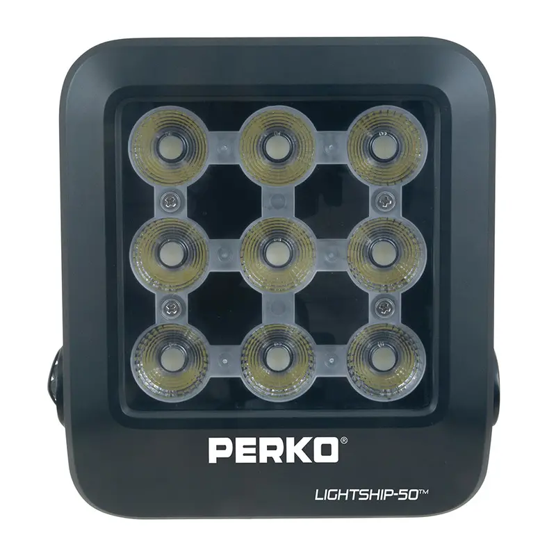 Perko Lightship 50 Led High Performance Spotlight - 12/24V - Black [1643050S0b] 1