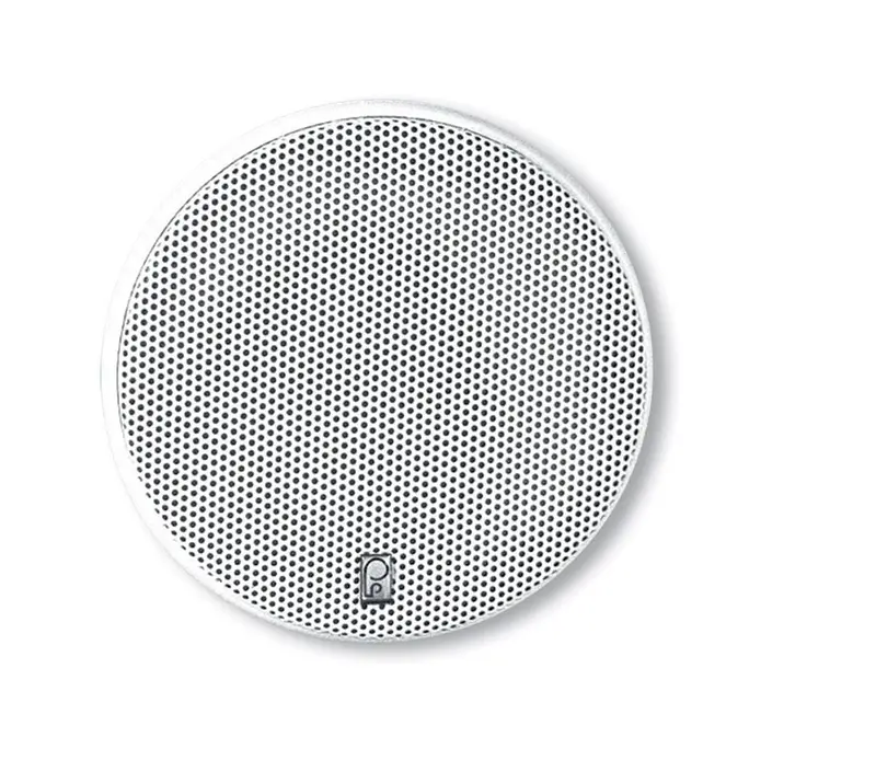 Polyplanar Ma-6500 White Spkr 5 1/4 Round Flush Mount 1