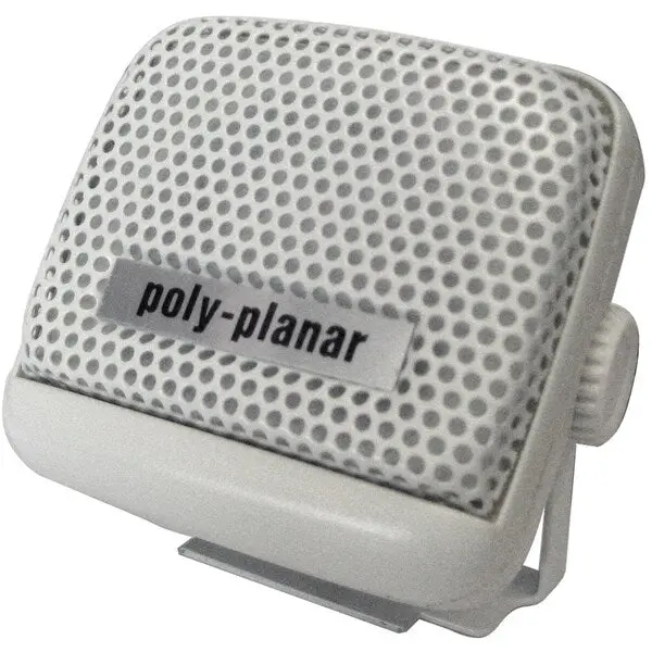 Polyplanar Mb-21 White 8-Watt 2 1/2In Vhf Remote Speaker 1