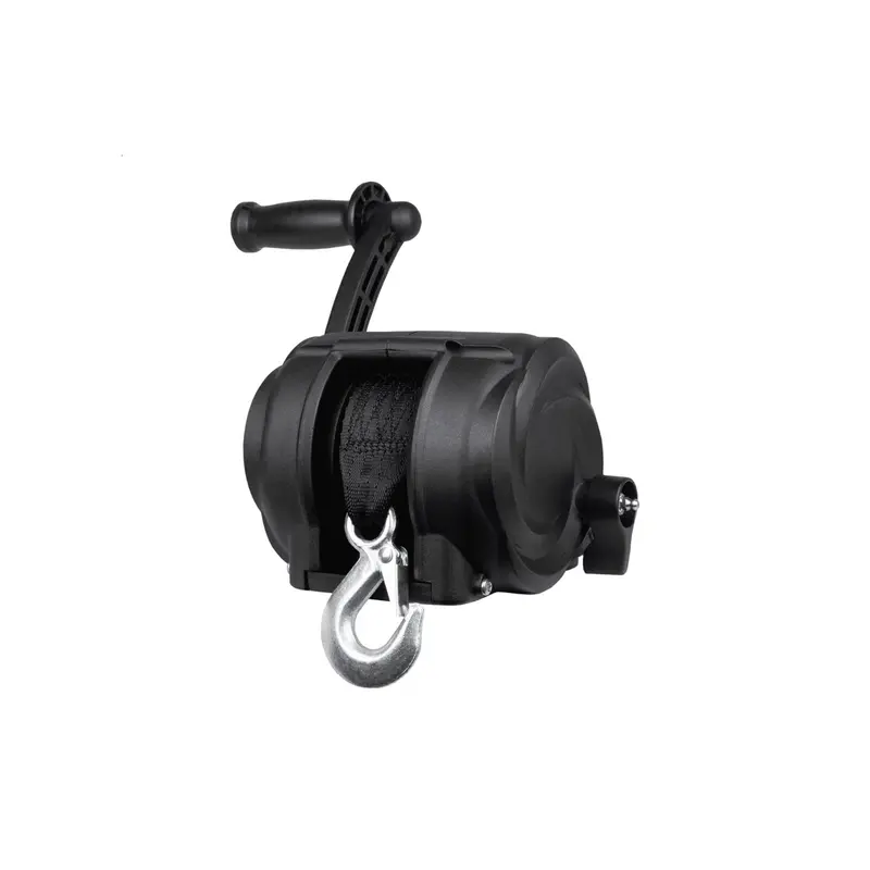 Powerwinch 2000 Trailer Winch Manual Strap Winch Black For Boats Up To 2000Lb 1