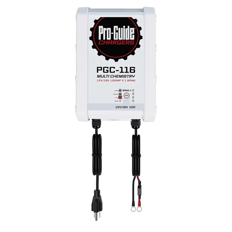 Pro-Guide 1 Bank On-Board Battery Charger - 12V/16V - 10-Amp [Pgc-116] 1