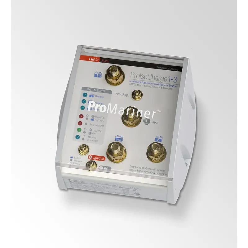 Promariner Proiso Charge 120 0 Voltage Loss Isolator 12V 1 Alternator 3 Batteries 1