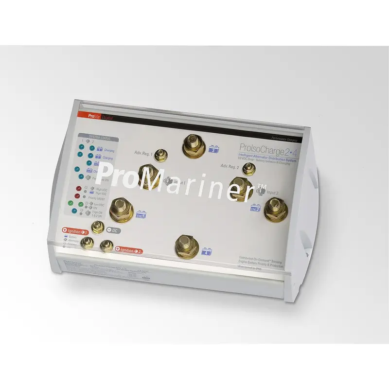 Promariner Proiso Charge 130 0 Voltage Loss Isolator 2 Alternator 4 Batteries 1