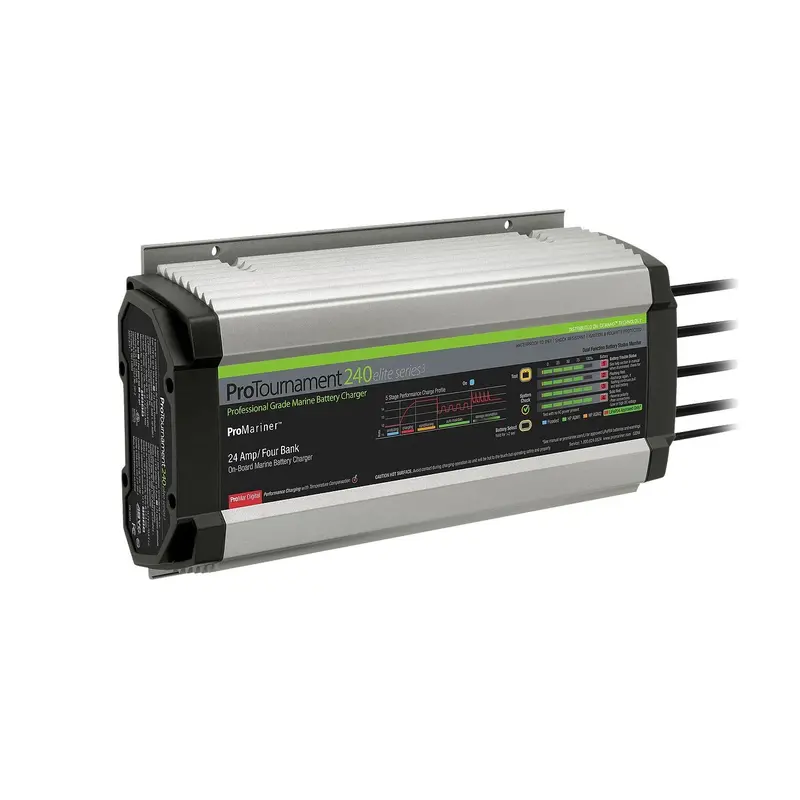 Promariner Protournament 240 24 Amp Battery Charger 12/24/36/48V 4 Bank 120V Input 1