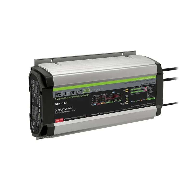 Promariner Protournament 240 24 Amp Battery Charger 12/24V 2 Bank 120V Input 1
