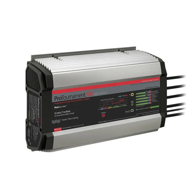 Promariner Protournament 500 50 Amp Battery Charger 12/24/36/48V 5 Bank 120V Input 1