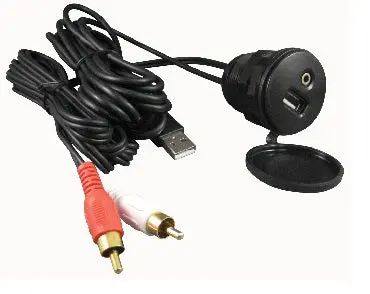 Prospec Sea-Usbmini36 Usb/Aux In-Put Plug With 3Ft Cable 1