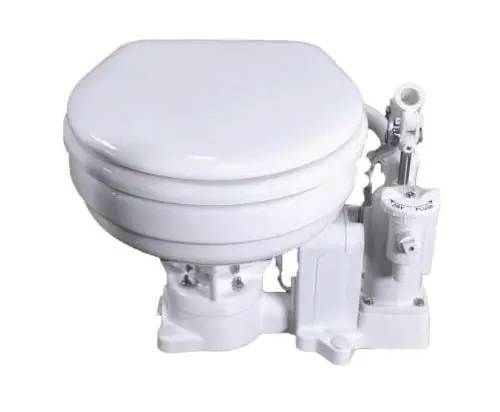 Raritan Ph Powerflush Manual Toilet Household Size Bowl 12V 1