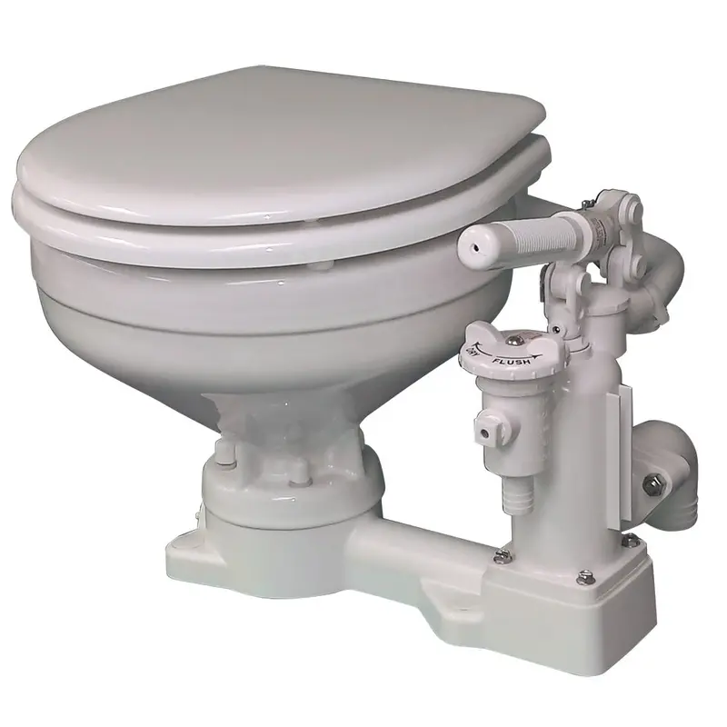 Raritan Ph Superflush Manual Toilet Marine Size Bowl 1