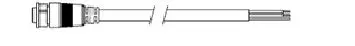 Raymarine A80654 25M Cyclone Power Cable 1