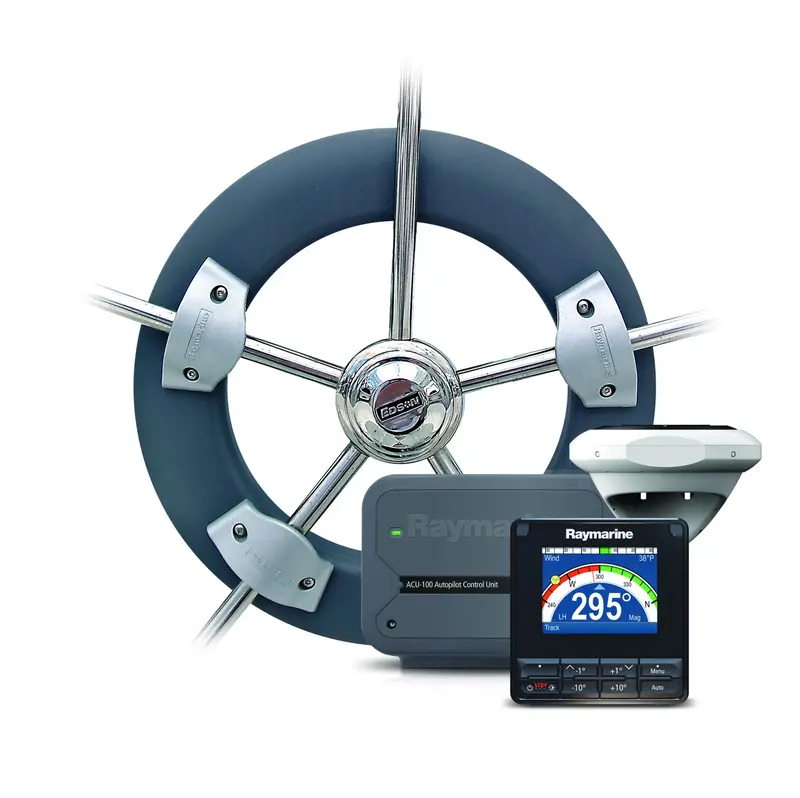 Raymarine Ev100 Sailboat Wheel Pilot With P70s Control 1