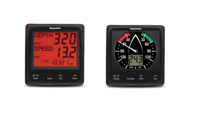 Raymarine I50 Tridata/I60 Wind Wind Depth And Speed System With St900/P120 & P319 1