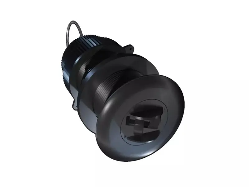 Raymarine St900/P17 Speed/Temp Long Body Plastic Low Profile Thru-Hull With 10M Cable 1