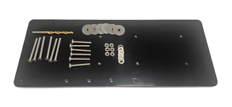 Rhodan Black Aluminum Mounting Plate 1
