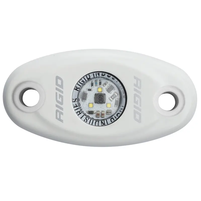 Rigid Industries A-Series White Low Power Led Light - Single - Natural White [480143] 1
