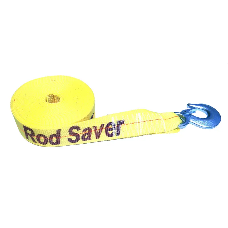Rod Saver Heavy-Duty Winch Strap Replacement - Yellow - 2" X 30 [Wsy30] 1