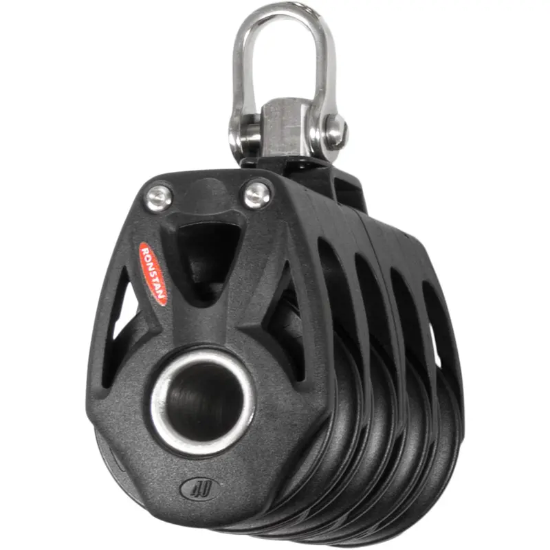 Ronstan Series 40 Orbit Bb Quad Block W/Swivel Shackle [Rf48400] 1