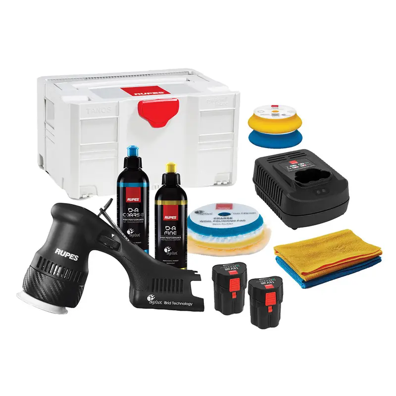 Rupes Bigfoot Hlr75 Mini Ibrid Polisher Kit Beta [Hlr75/Beta] 1