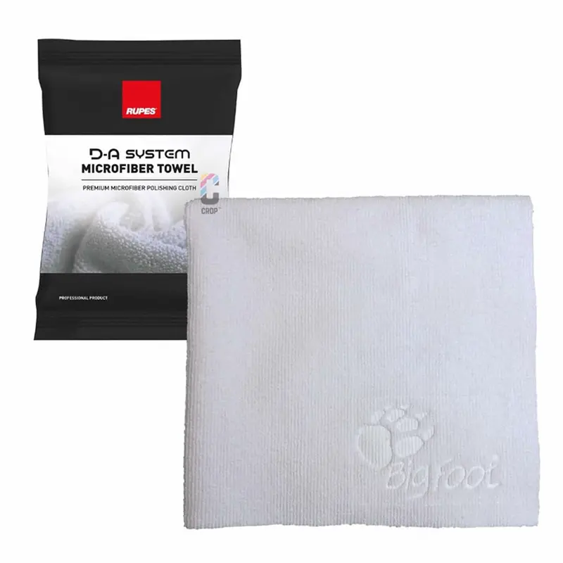 Rupes D-A System Microfiber Towel 16X16 - White [9.Bf9070] 1