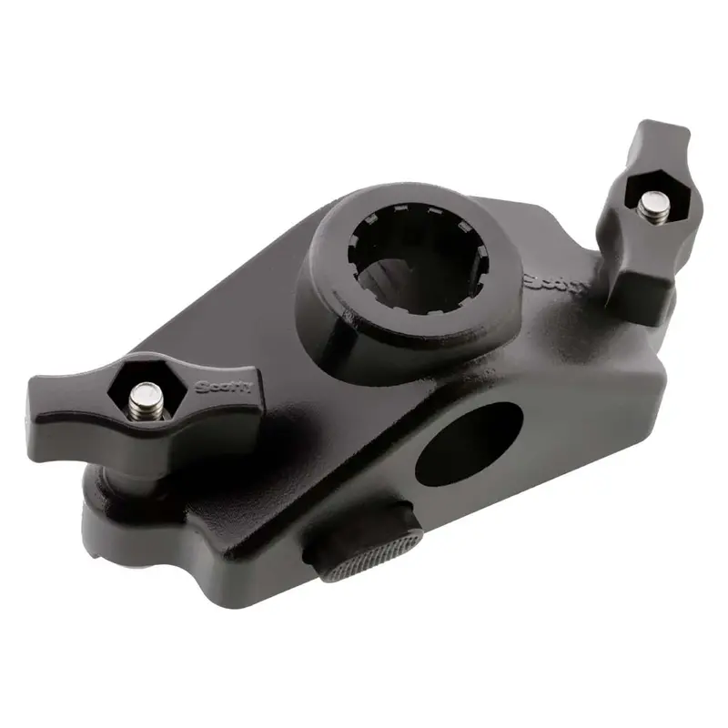 Scotty 0343 Locking Gunnel Track Mount [0343-Bk] 1