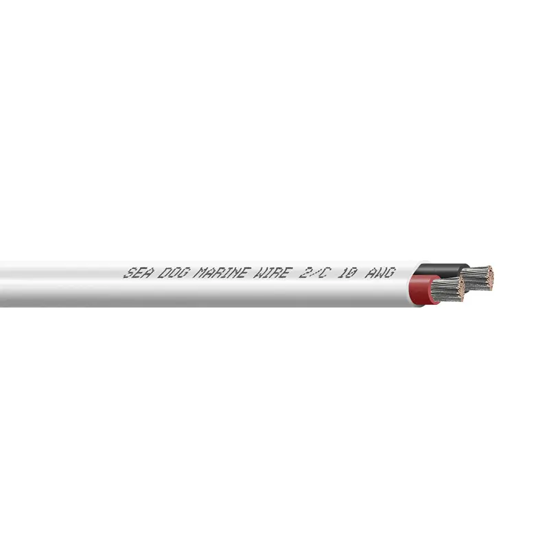 Sea-Dog 10/2 Flat Duplex Wire - Red/Black - 250' [8010204] 1