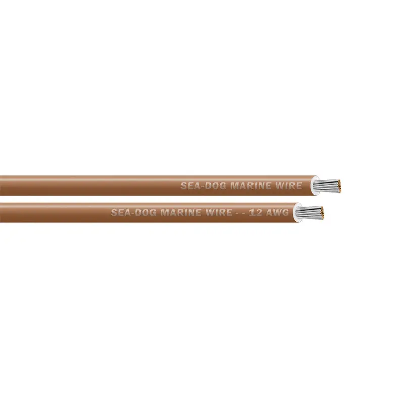 Sea-Dog 12 Awg Tan Primary Wire - 100' [8012122] 1