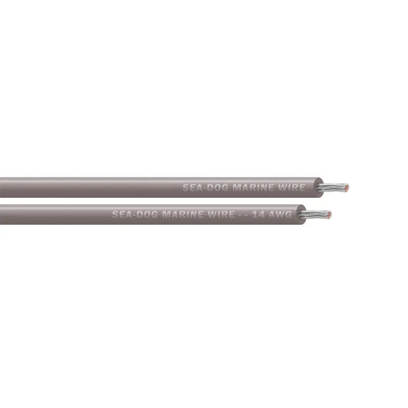 Sea-Dog 14 Awg Grey Primary Wire - 25' [8014110] 1