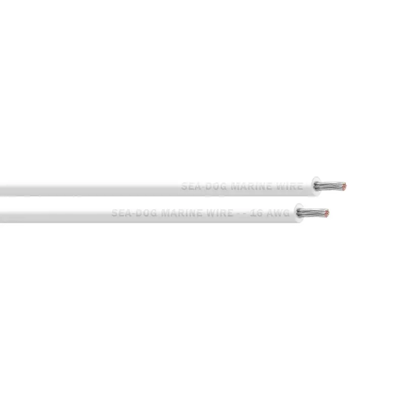 Sea-Dog 16 Awg White Primary Wire - 100' [8016052] 1