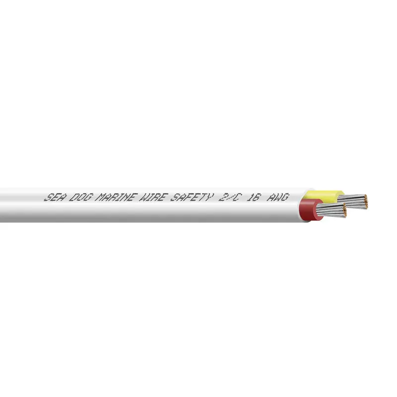 Sea-Dog 18/2 Awg Flat Duplex Safety Wire - Red/Yellow - 250' [8018224] 1
