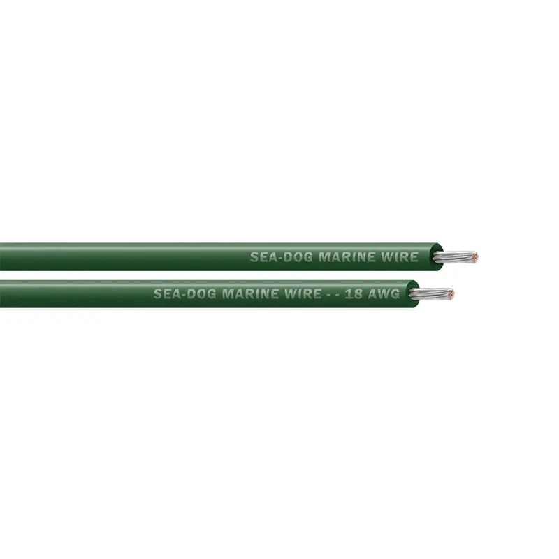 Sea-Dog 18 Awg Green Primary Wire - 25' [8018040] 1