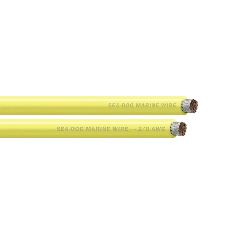 Sea-Dog 2/0 Awg Yellow Battery Cable - 50' [8021031] 1