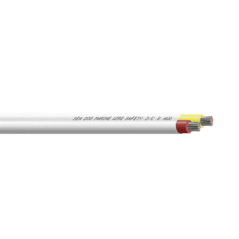 Sea-Dog 8/2 Awg Flat Duplex Safety Wire Red/Yellow - 100' [8008222] 1