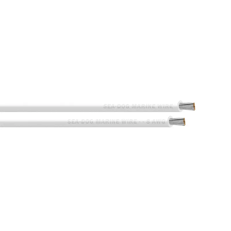Sea-Dog 8 Awg White Primary Wire - 100' [8008052] 1