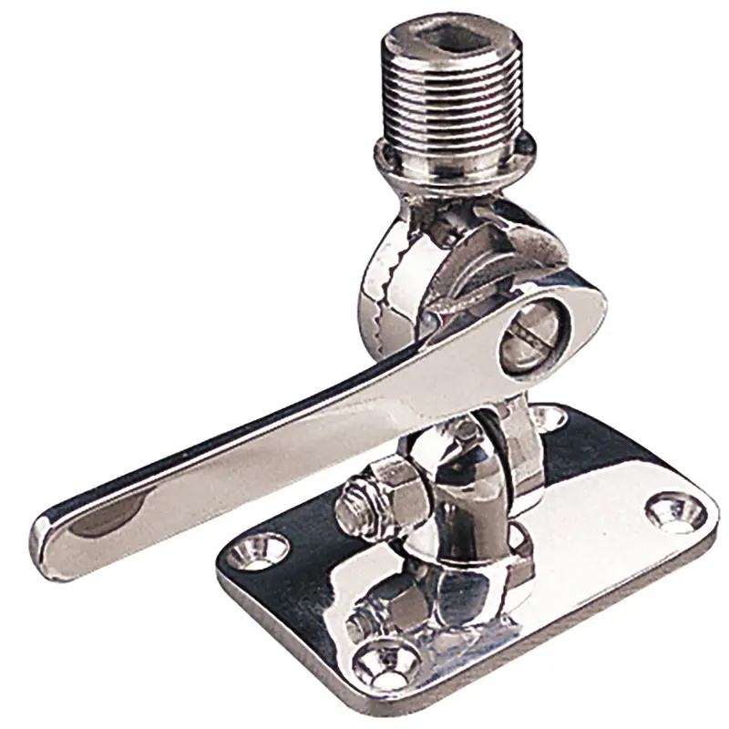 Sea-Dog Adjustable Antenna Base - Deck Mount - Investment Cast 316 Stainless Steel [329230-1] 1