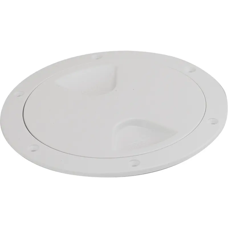 Sea-Dog Screw-Out Deck Plate - White - 5" [335750-1] 1