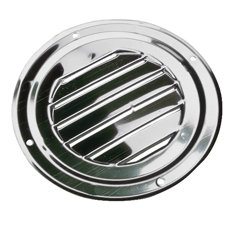 Sea-Dog Stainless Steel Round Louvered Vent - 5" [331425-1] 1
