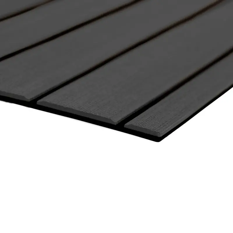 Seadek 40" X 80" 6Mm Teak Full Sheet - Brushed Texture - Dark Grey/Black (1016Mm X 2032Mm X 6Mm) [32279-80067] 1